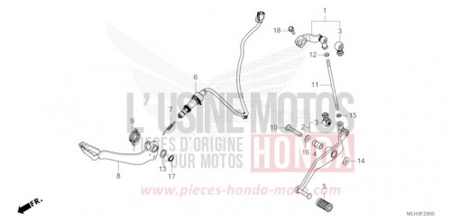 PEDALE CMX500AR de 2024